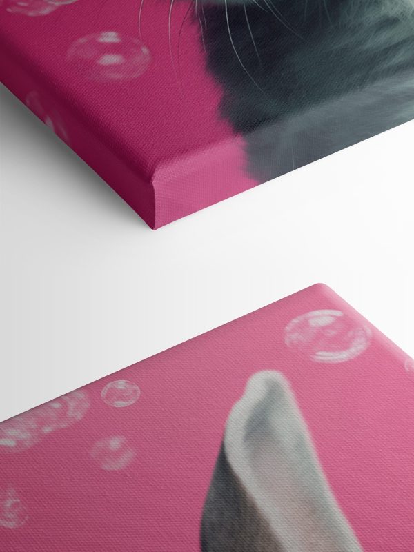 Lapin portant des lunettes roses Lapin portant des lunettes roses