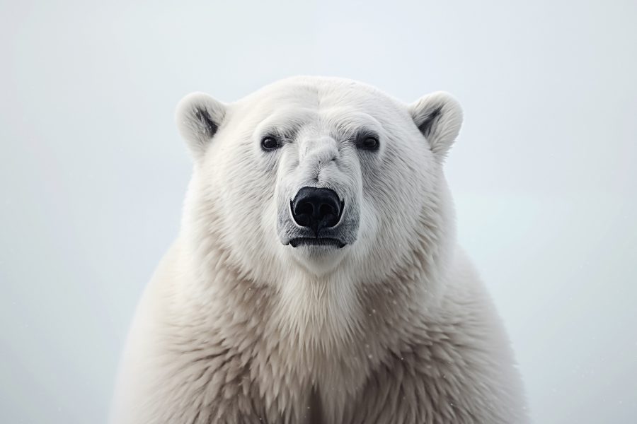 Ours polaire regardant la caméra Ours polaire regardant la caméra