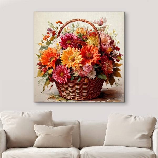 Panier de fleurs Panier de fleurs