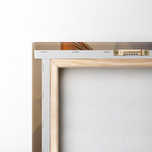 Cat with a low poly design