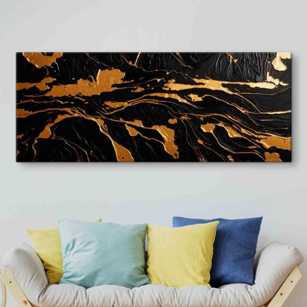 Elegant Ebony and Metallic Swirls Elegant Ebony and Metallic Swirls