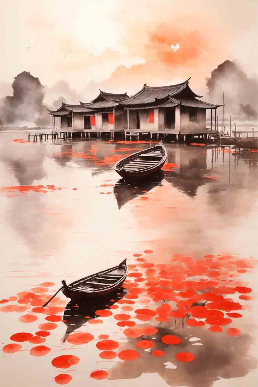 Bateau sur l'eau