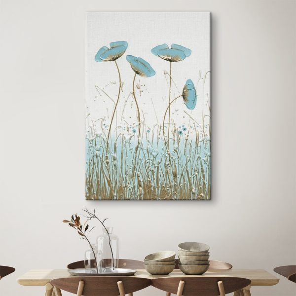 Peinture de fleurs dans un champ Peinture de fleurs dans un champ