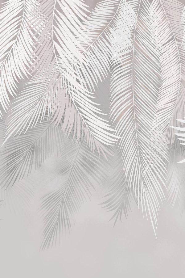 Feuilles blanches et grises Feuilles blanches et grises