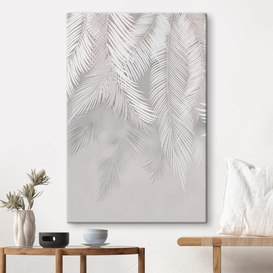 Feuilles blanches et grises Feuilles blanches et grises