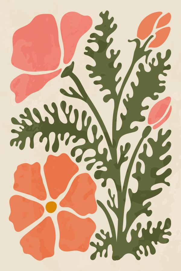 Les fleurs en harmonie avec le corail Les fleurs en harmonie avec le corail