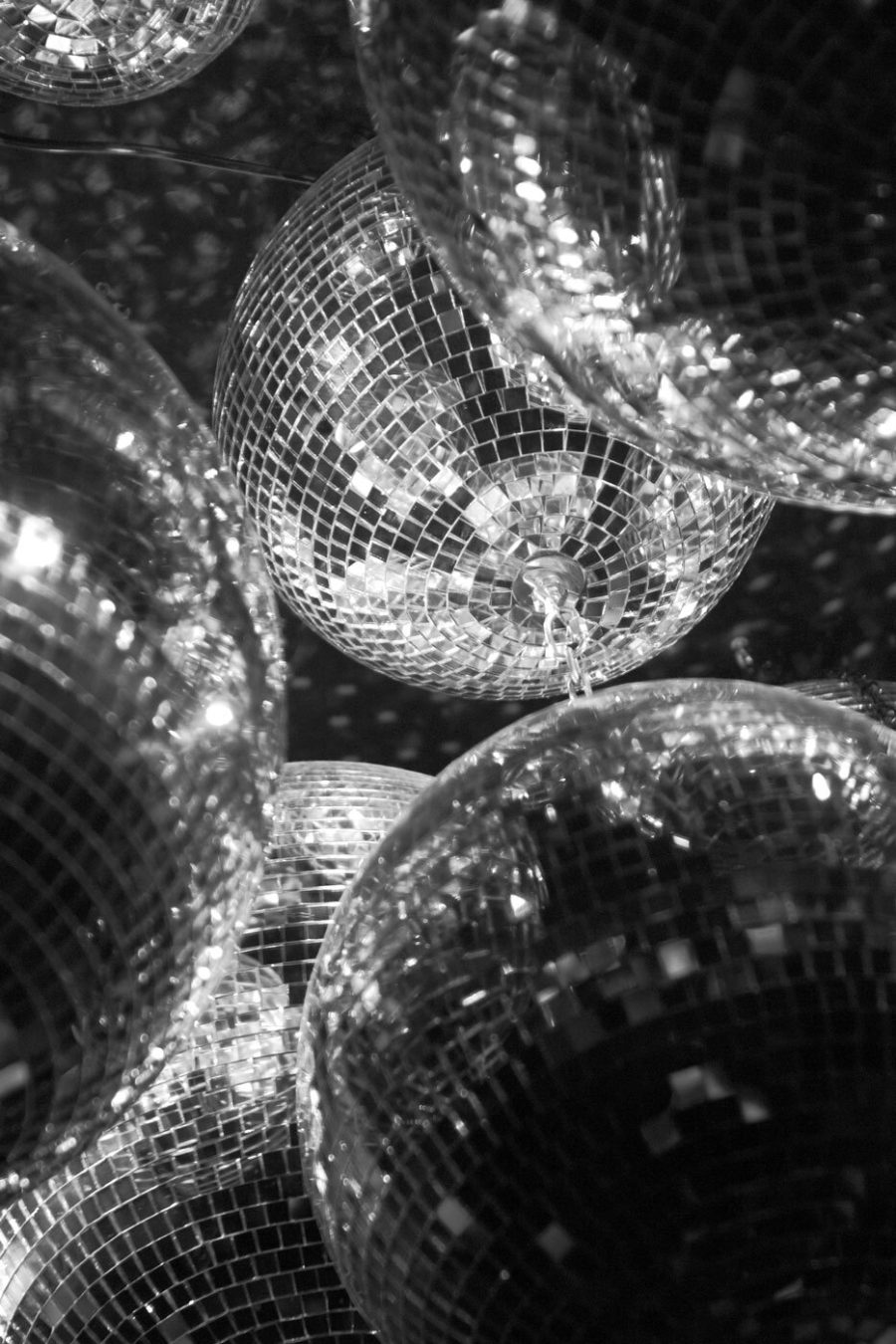 Groupe de boules disco