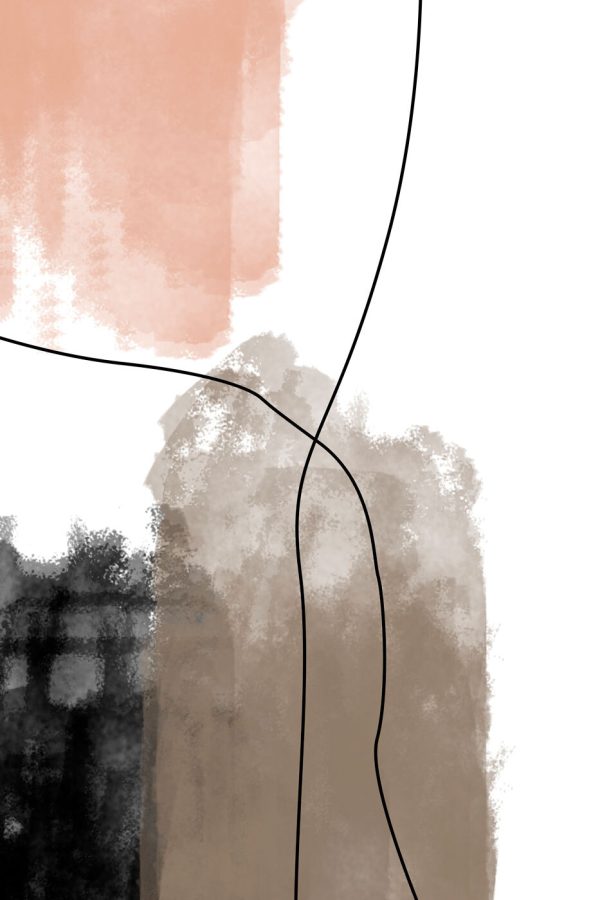 Ligne noire sur fond blanc Ligne noire sur fond blanc