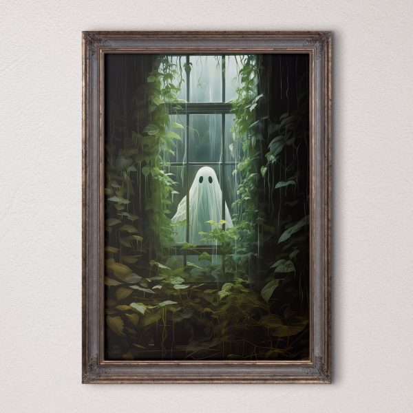 Fantôme dans une fenêtre Fantôme dans une fenêtre