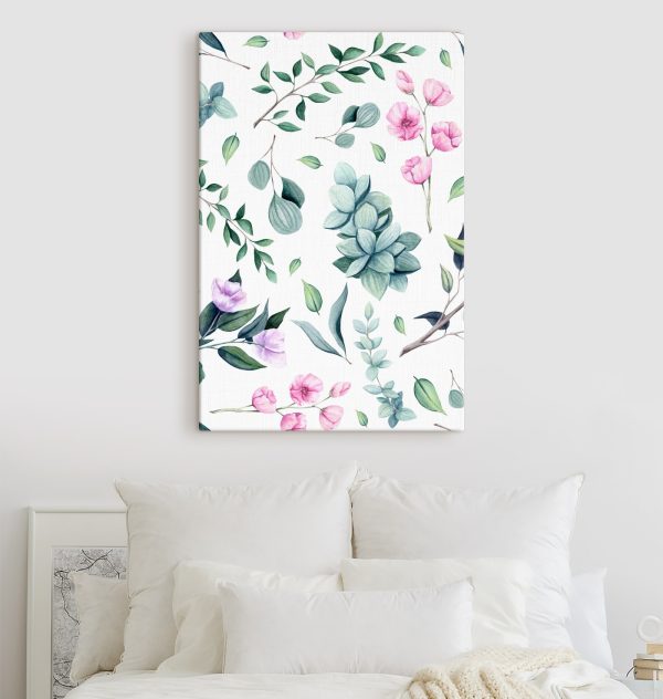 Motif de fleurs et de feuilles Motif de fleurs et de feuilles