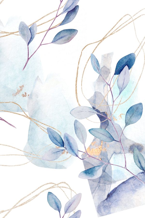 L'élégance de l'aquarelle et des feuilles L'élégance de l'aquarelle et des feuilles