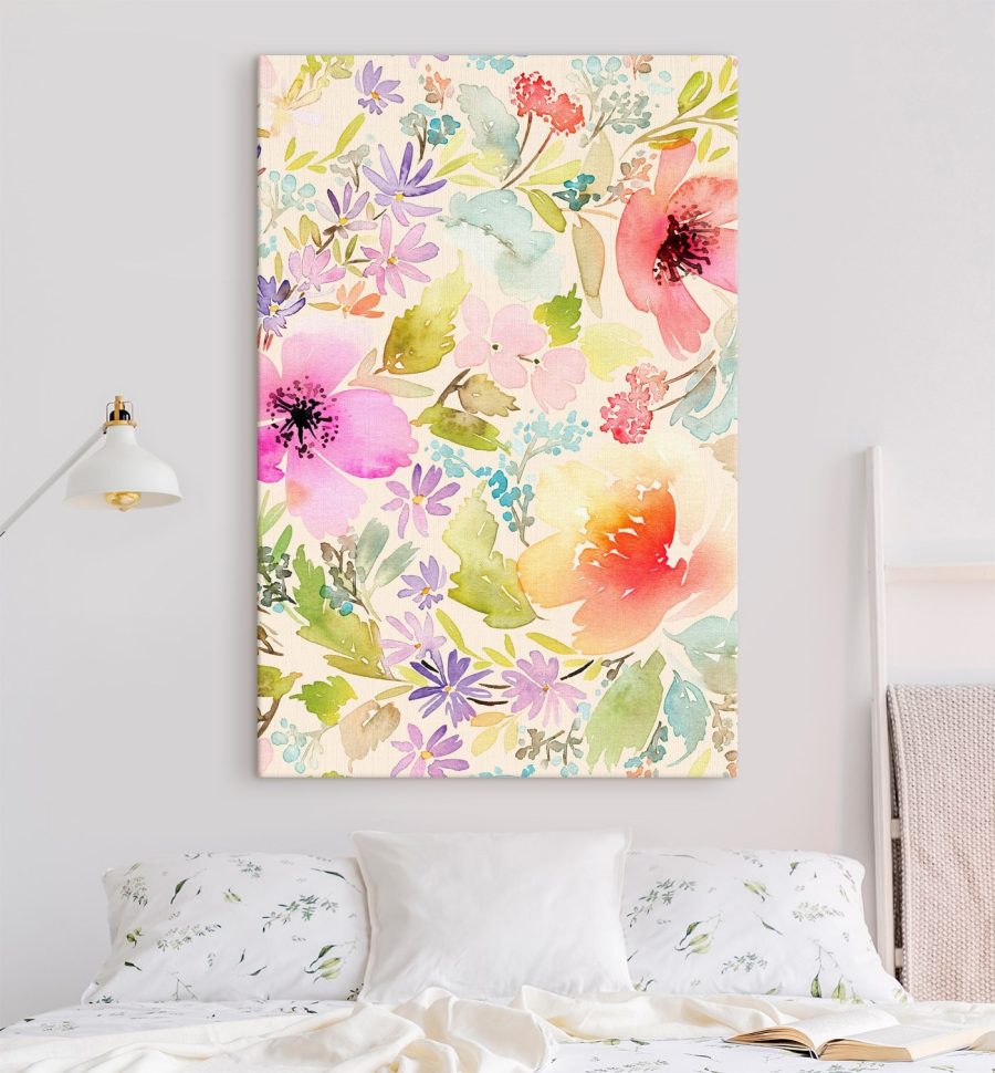 Aquarelle de fleurs Aquarelle de fleurs