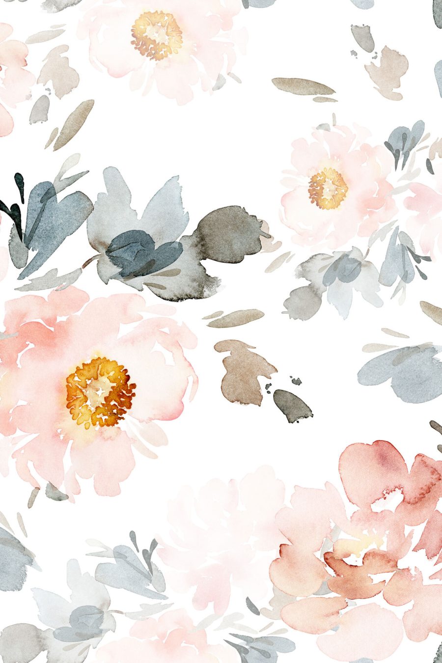 Aquarelle de fleurs Aquarelle de fleurs