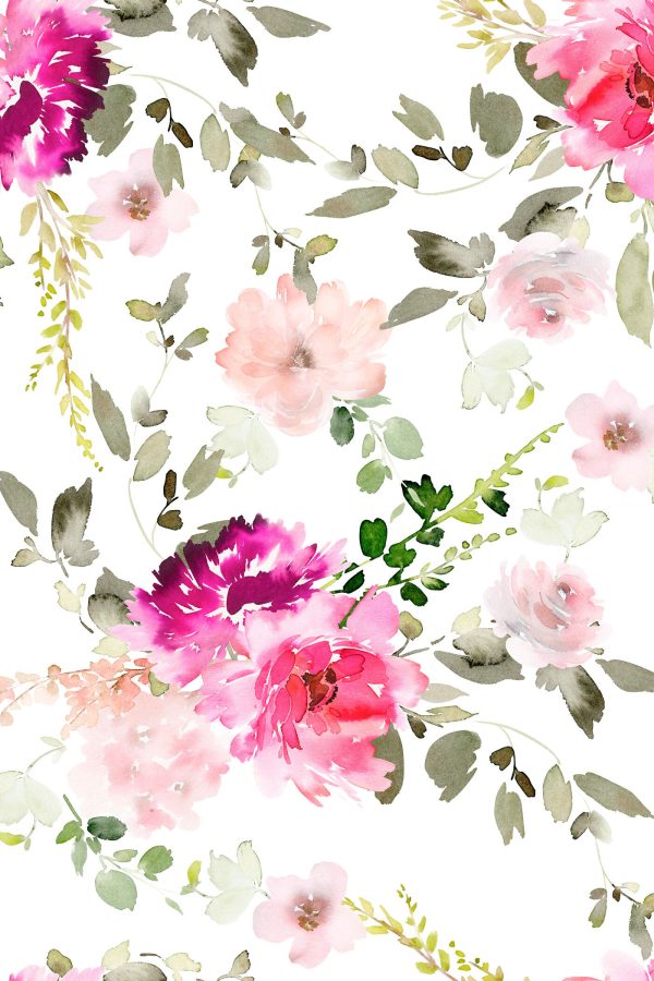 Aquarelle de fleurs Aquarelle de fleurs