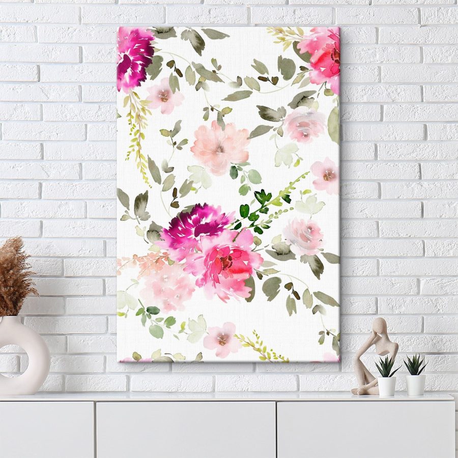 Aquarelle de fleurs