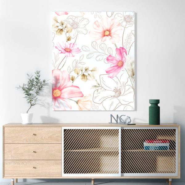 Des pastels doux dans une harmonie florale Des pastels doux dans une harmonie florale