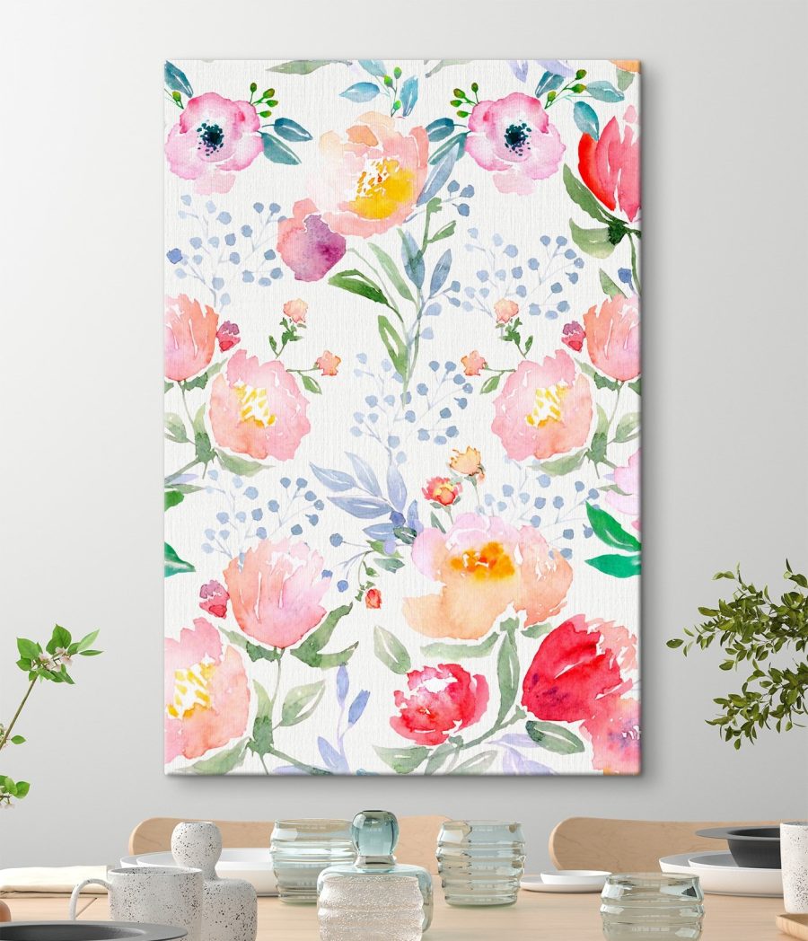 Aquarelle de fleurs