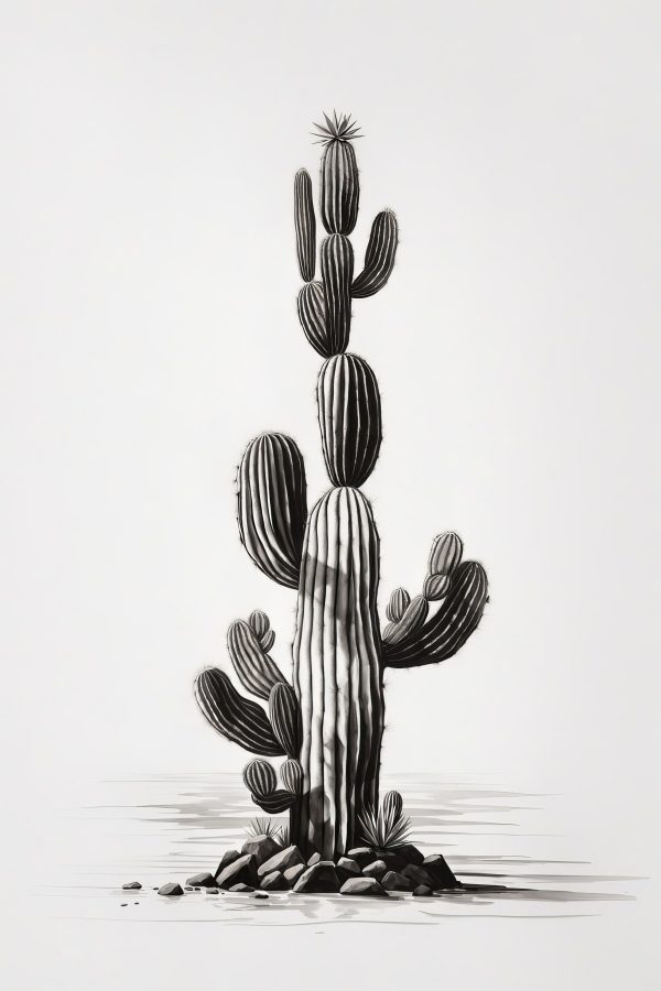 Cactus with a white background Cactus with a white background