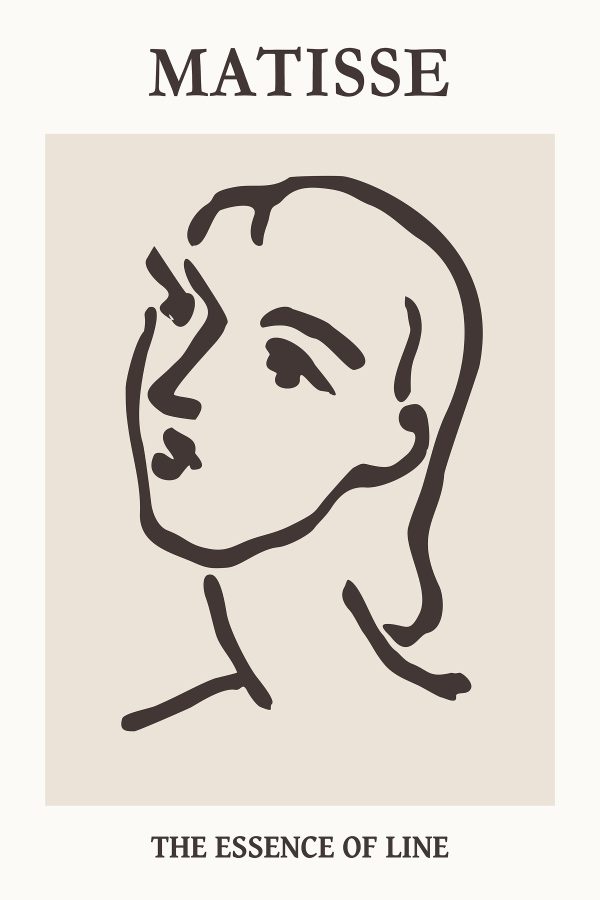 Dessin d'un visage de femme Dessin d'un visage de femme