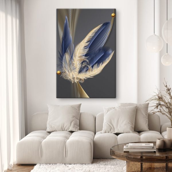 Elegant feathers in harmonious flow Elegant feathers in harmonious flow