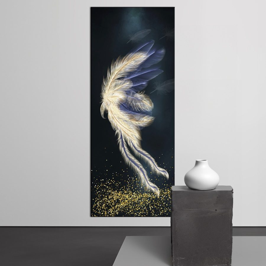Plume éthérée en Nuit étoilée