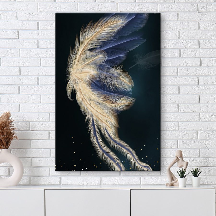 Plume éthérée en Nuit étoilée
