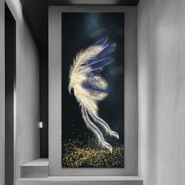 Plume éthérée en Nuit étoilée Plume éthérée en Nuit étoilée
