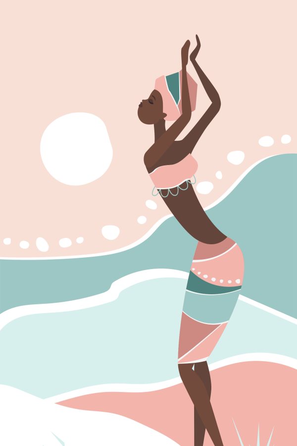 Femme en maillot de bain Femme en maillot de bain