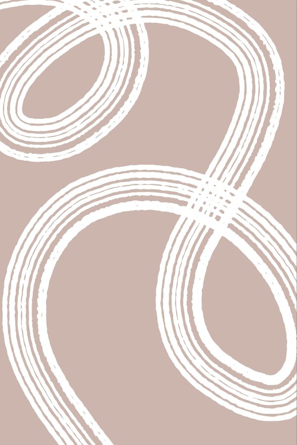 Lignes blanches sur fond rose Lignes blanches sur fond rose