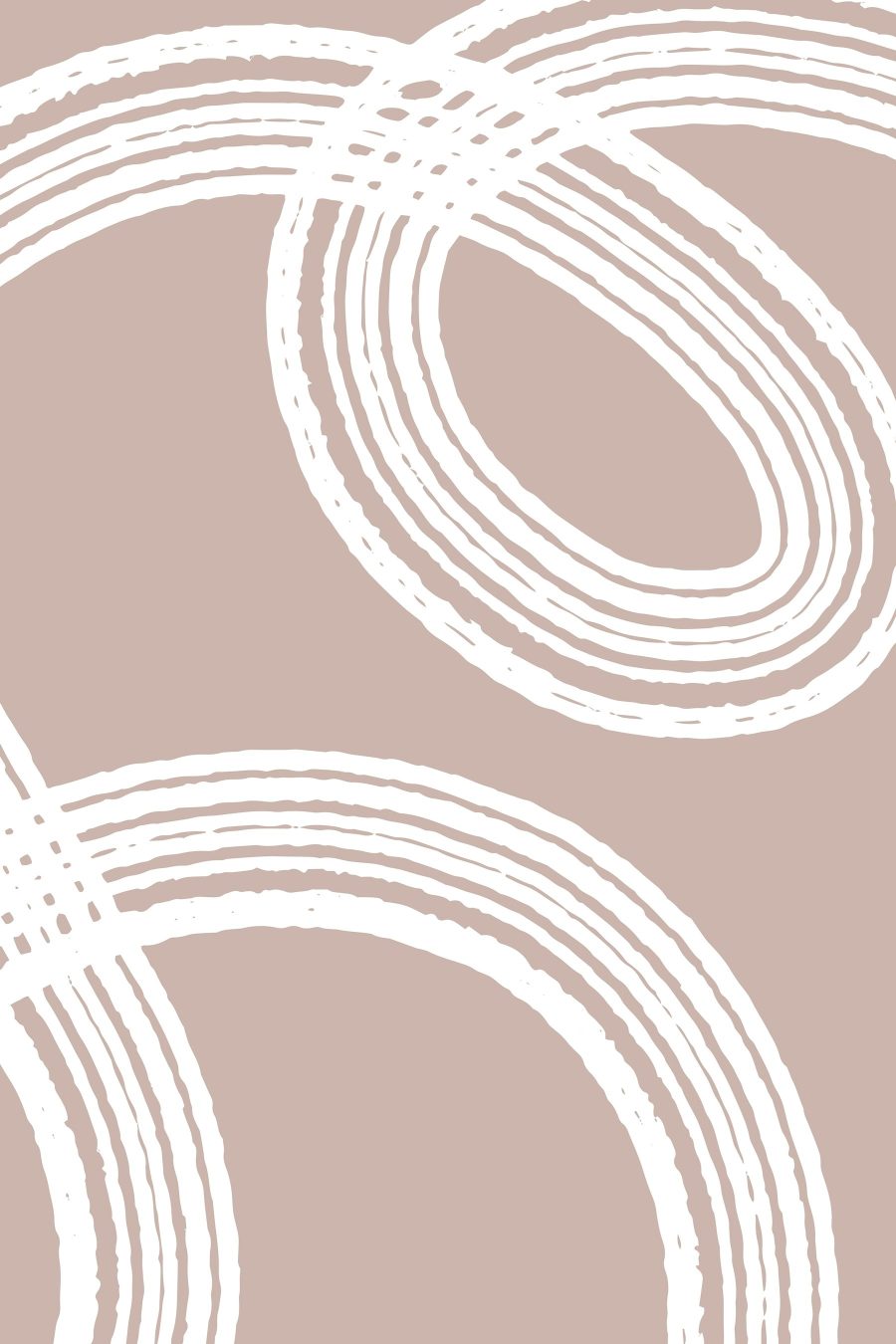 Cercles blancs sur fond brun Cercles blancs sur fond brun