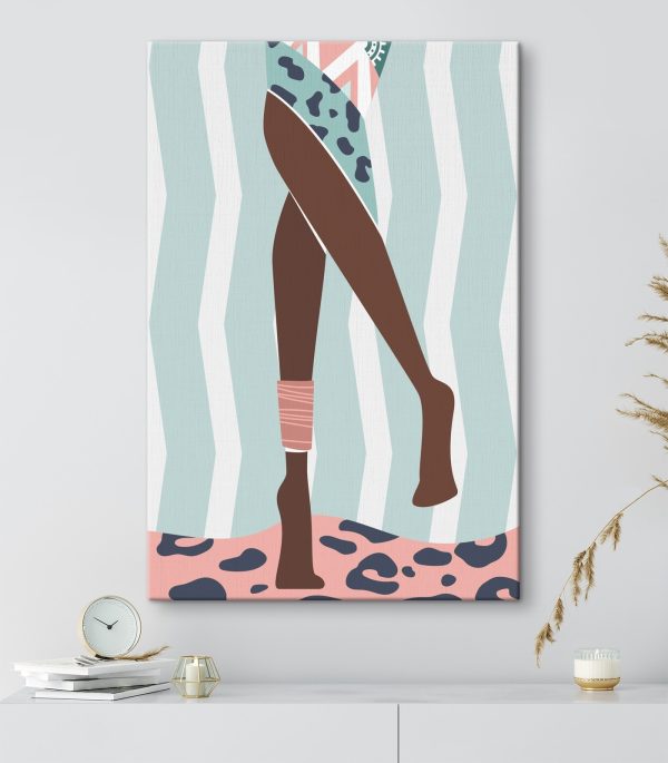 Dessin humoristique des jambes d’une femme Dessin humoristique des jambes d’une femme