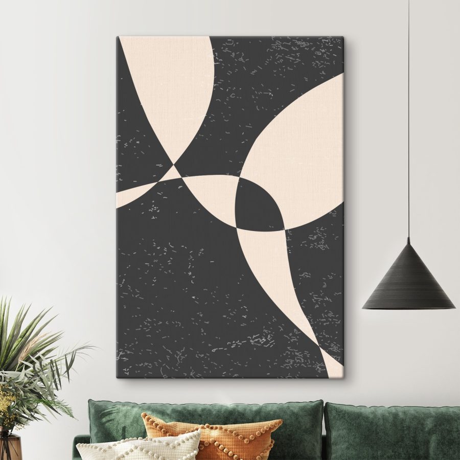 Motif noir et blanc