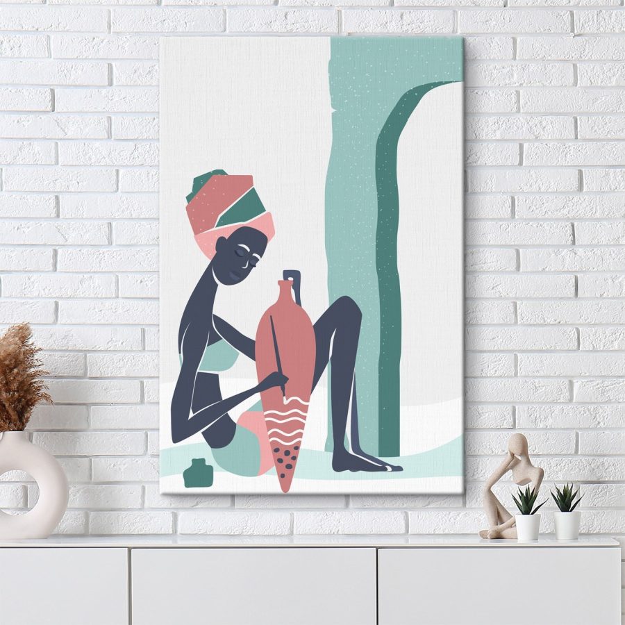 Femme assise sur une chaise Femme assise sur une chaise