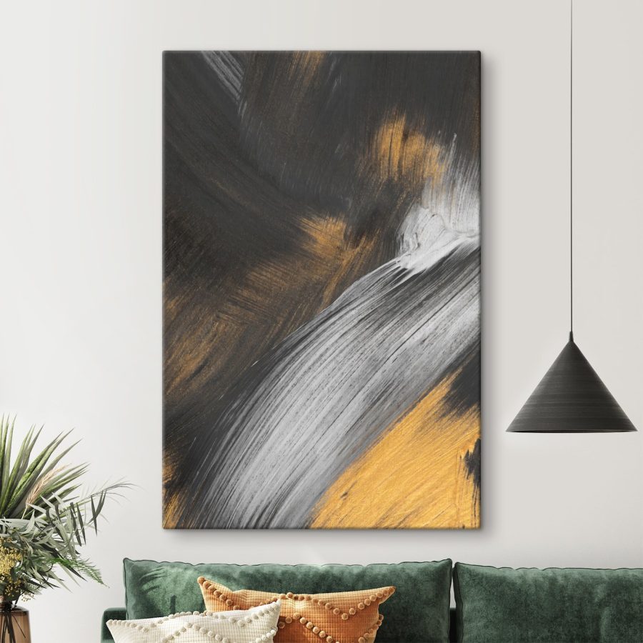 Peinture en noir et blanc