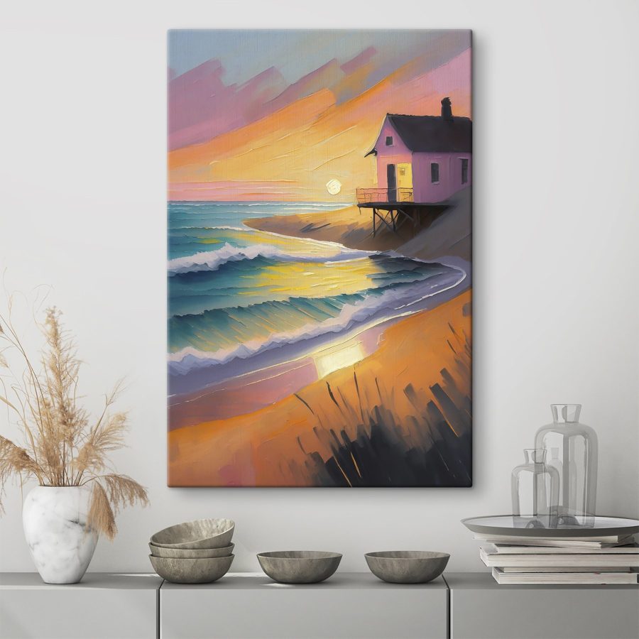 Maison sur la plage