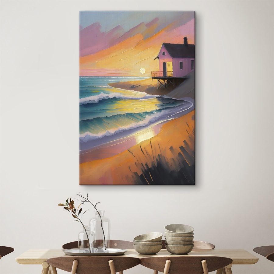 Maison sur la plage