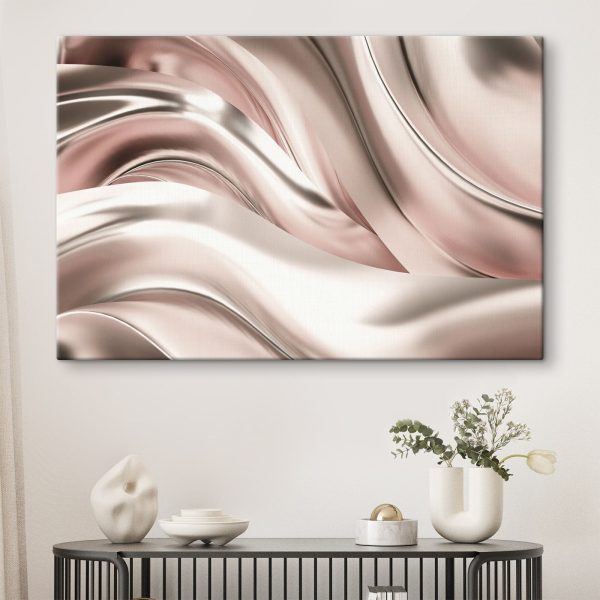 Une beauté fluide en vagues métalliques Une beauté fluide en vagues métalliques