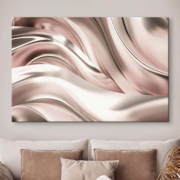 Une beauté fluide en vagues métalliques Une beauté fluide en vagues métalliques