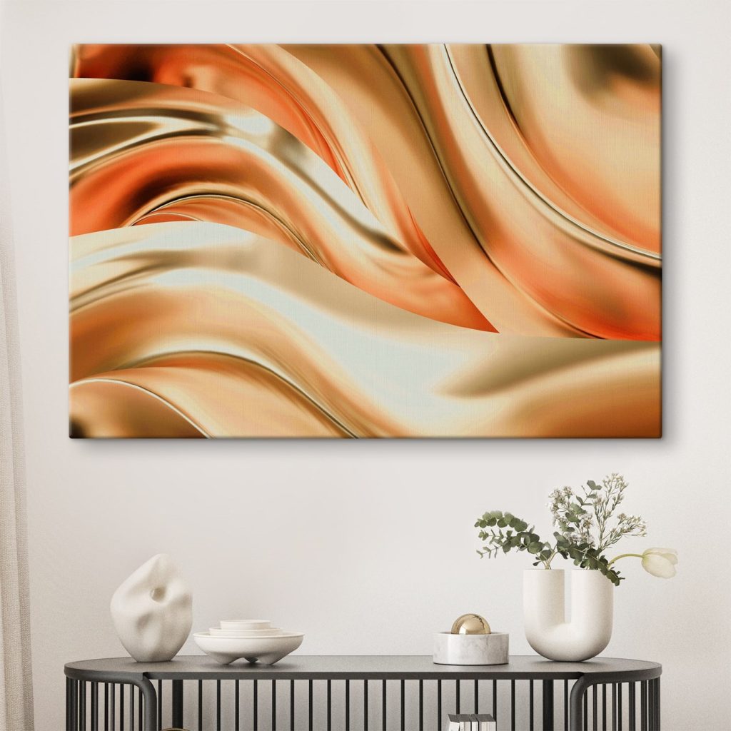 Flowing hues of warmth and cool