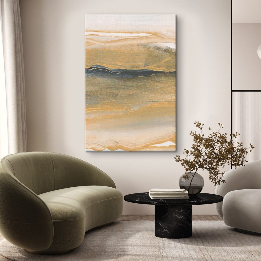 Des couches de couleur qui s'étendent