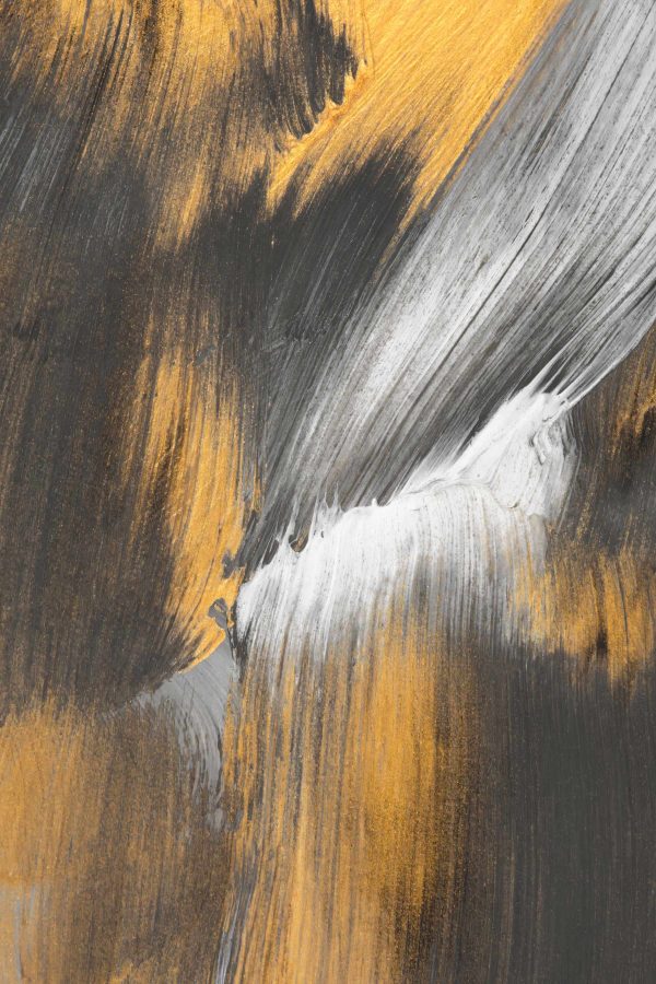 Peinture noire et jaune Peinture noire et jaune