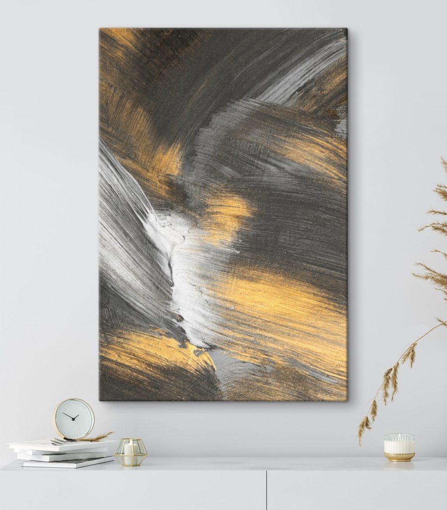 Peinture en noir et blanc
