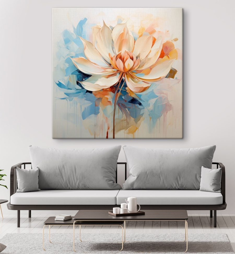 Peinture d'une fleur Peinture d'une fleur