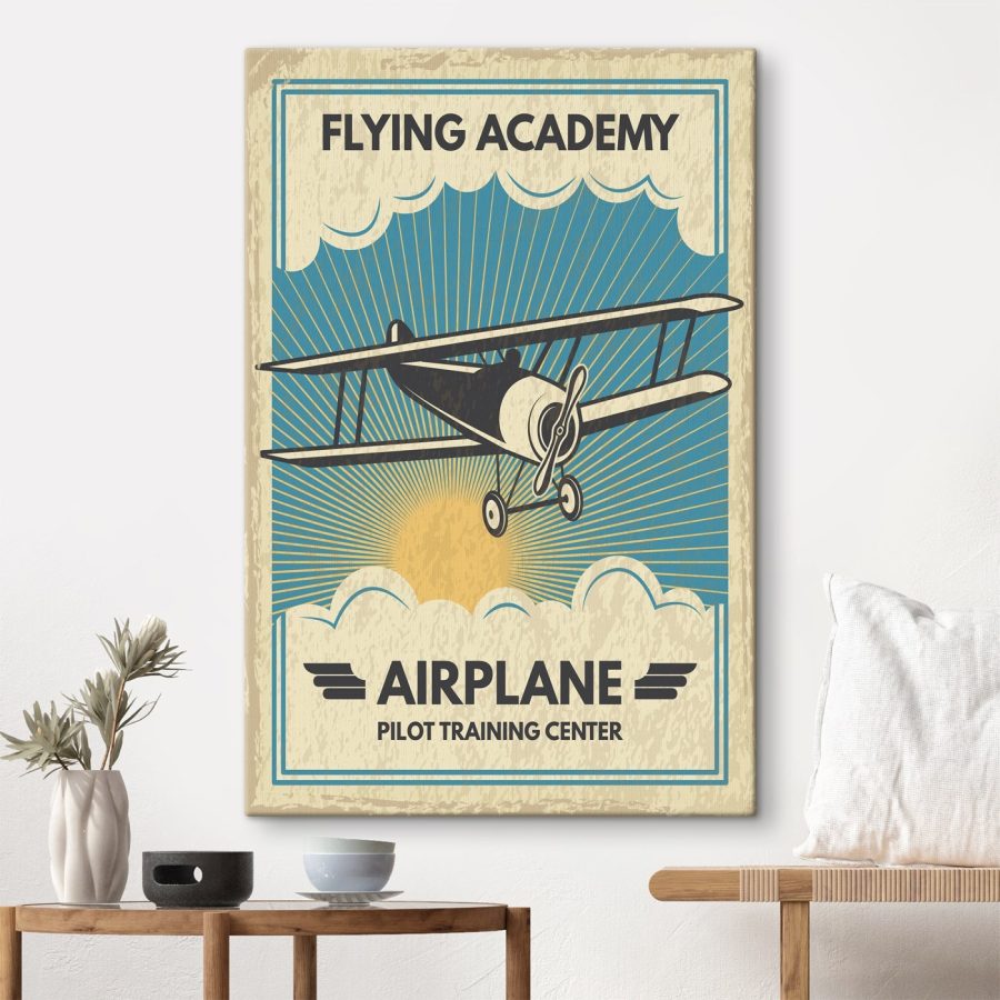 Poster d'un avion