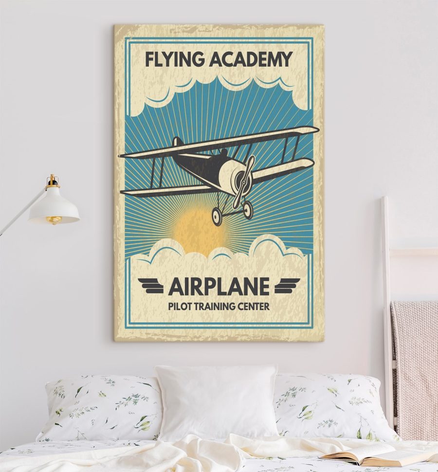 Poster d'un avion