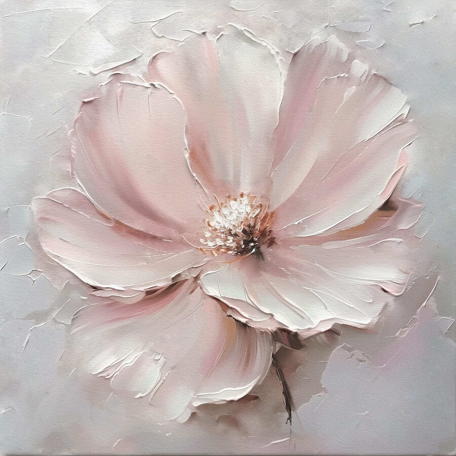Peinture d'une fleur