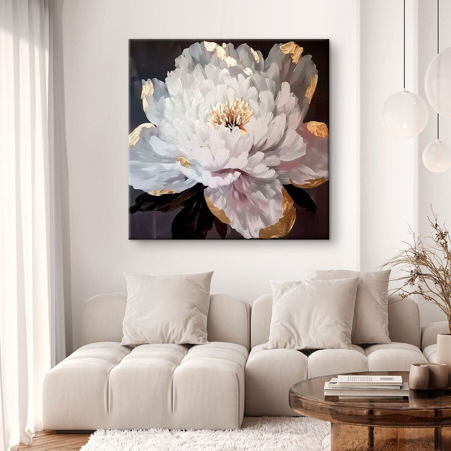 Pivoine dans des tons subtils