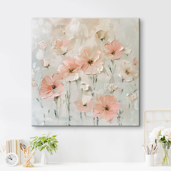 Peinture de fleurs roses Tableaux Peinture de fleurs roses