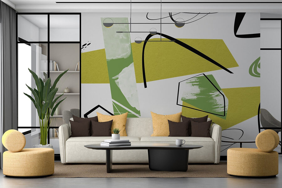Art vert et noir