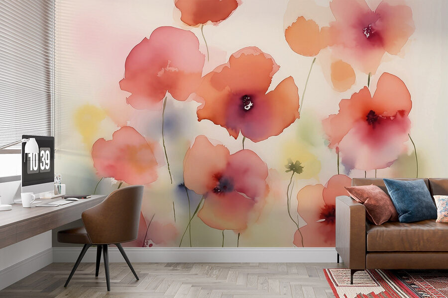 Peinture de fleurs